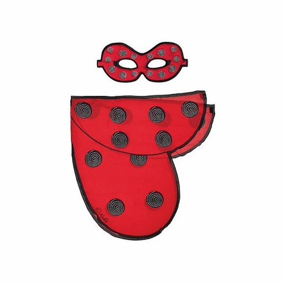 Ladybug Wing and Mask Set - Picture 1 of 3